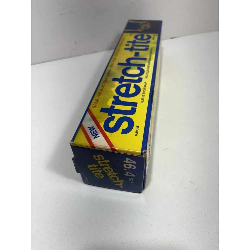 Stretch-tite Plastic Food‎ Wrap 26237 500 Sq Ft . 12 in. x 500 sq. ft New